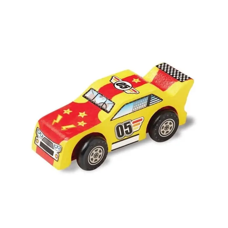 Melissa & Doug - Created By Me! Race Car Wooden Craft Kit