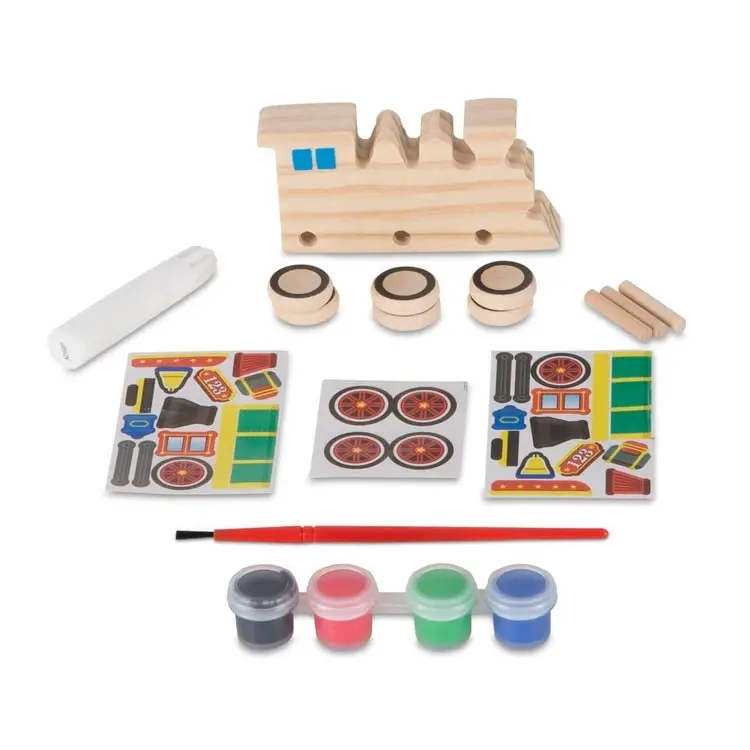 Melissa & Doug - Created By Me! Train Wooden Craft Kit