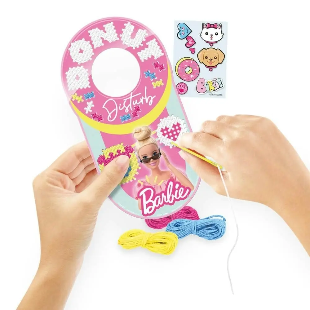 Barbie Make Your Own Cross-stitch Door Hanger