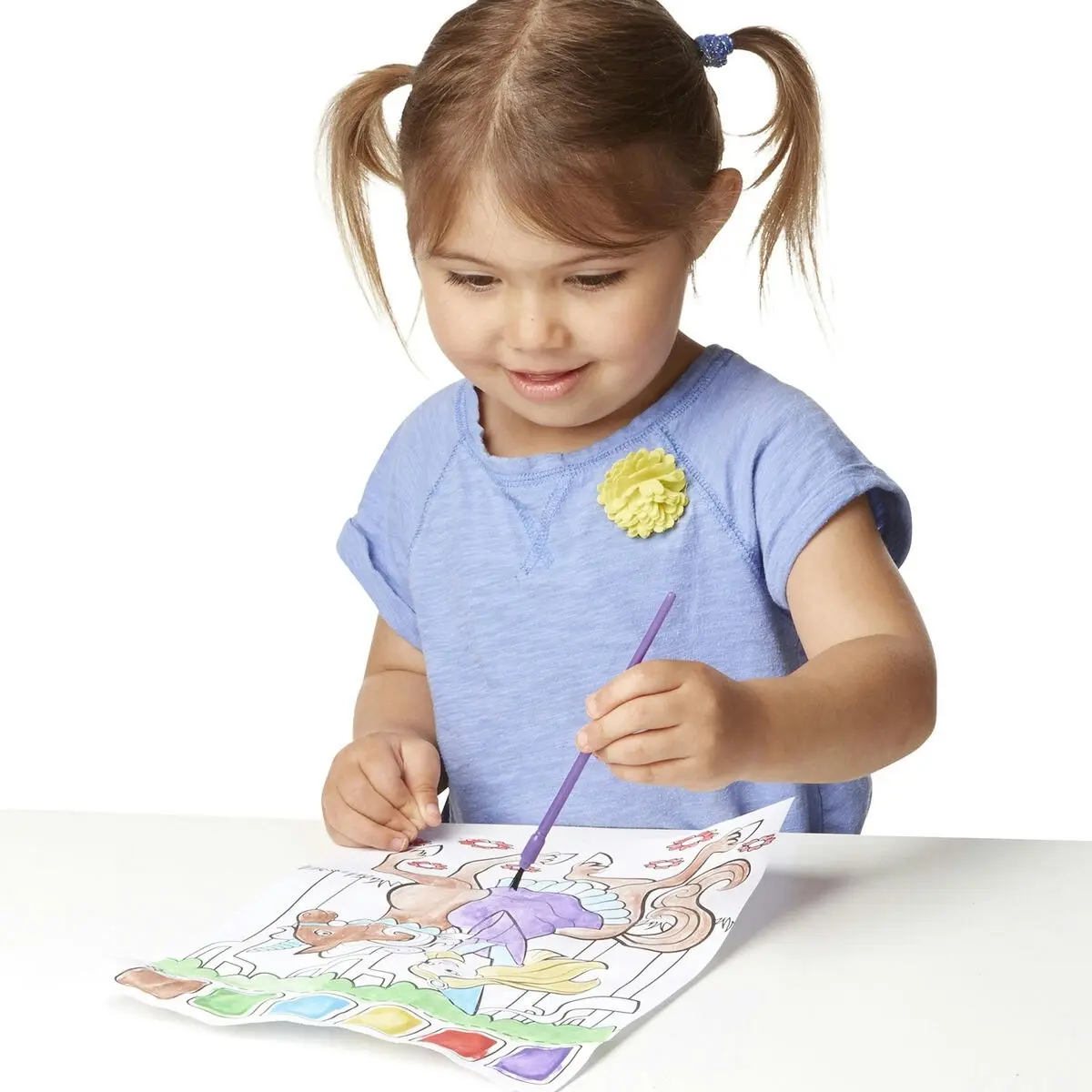 Melissa & Doug - Princess Paint With Water Kids Art Pad