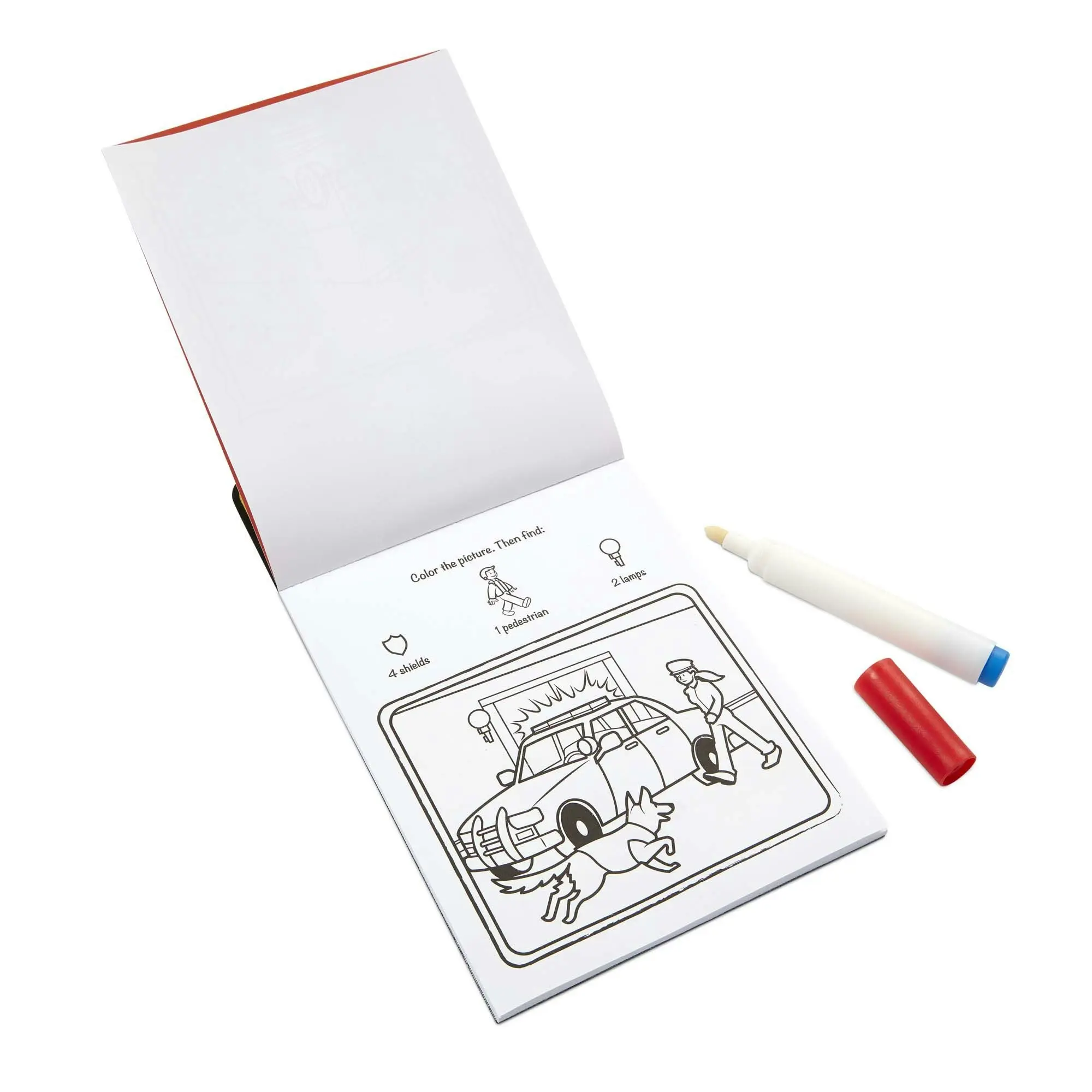 Melissa & Doug - On The Go Colourblast No-mess Colouring Pad - Vehicles