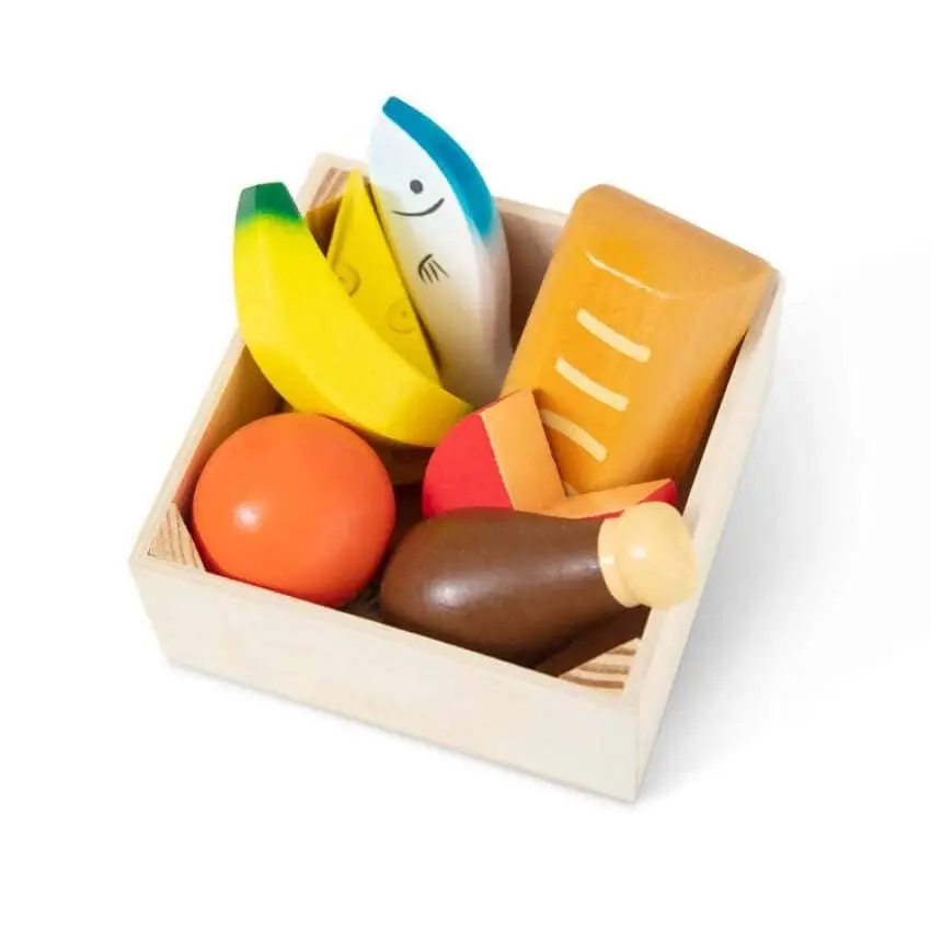 Melissa & Doug - Wooden Play Food 21 Pieces