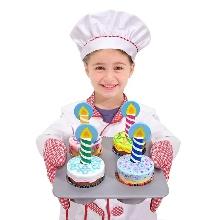 Melissa & Doug - Bake & Decorate Cupcake Set