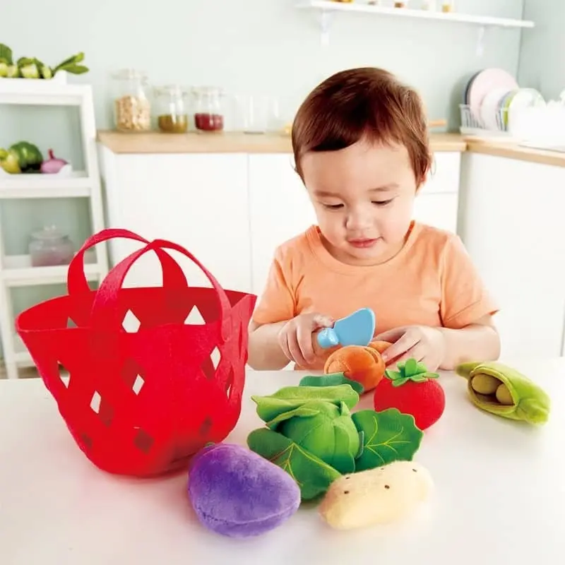 Hape -  Toddler Vegetable Basket