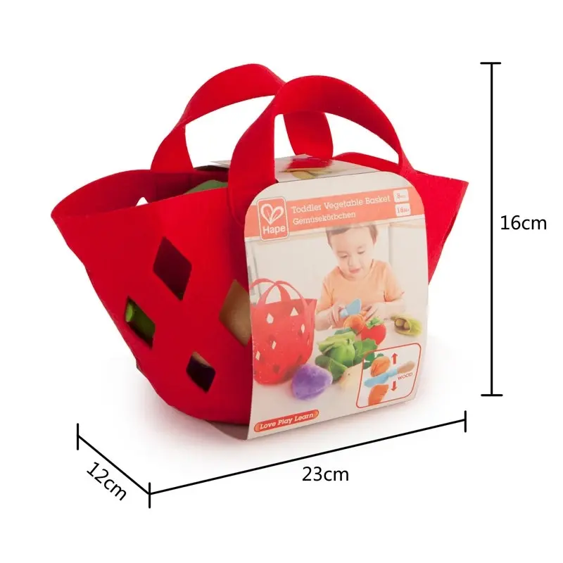 Hape -  Toddler Vegetable Basket