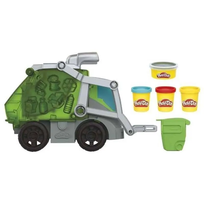 Play-doh - Wheels Dumpin' Fun 2-in-1 Garbage Truck Hasbro