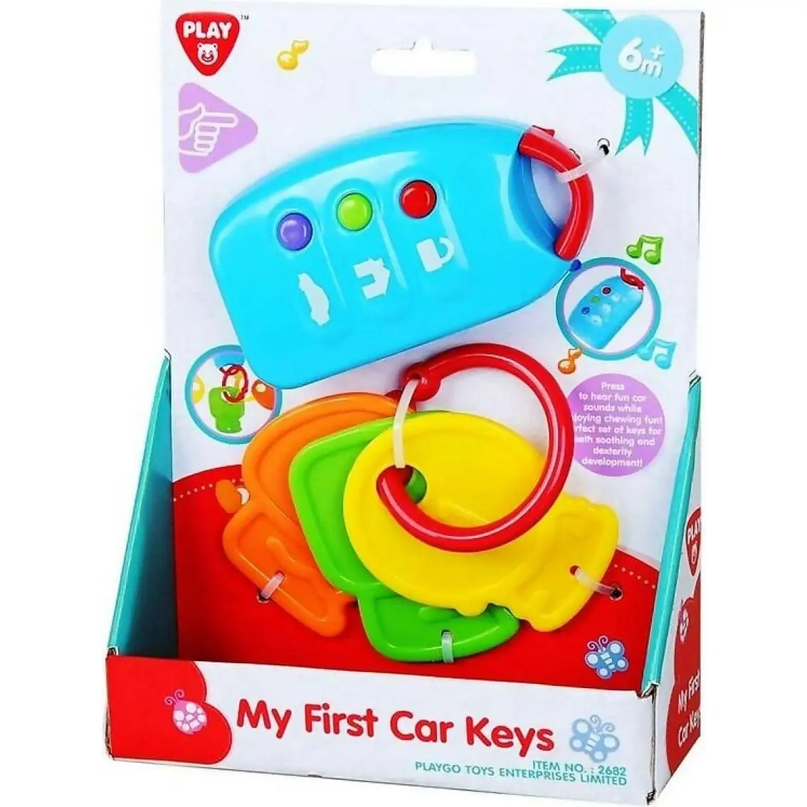 Playgo Toys Ent. Ltd. - My First Car Keys