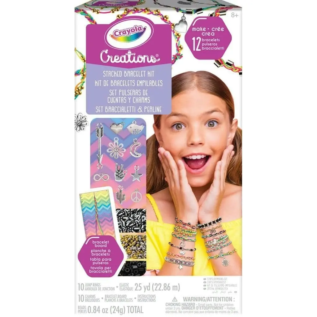 Crayola Creations Stacked Bracelet Kit