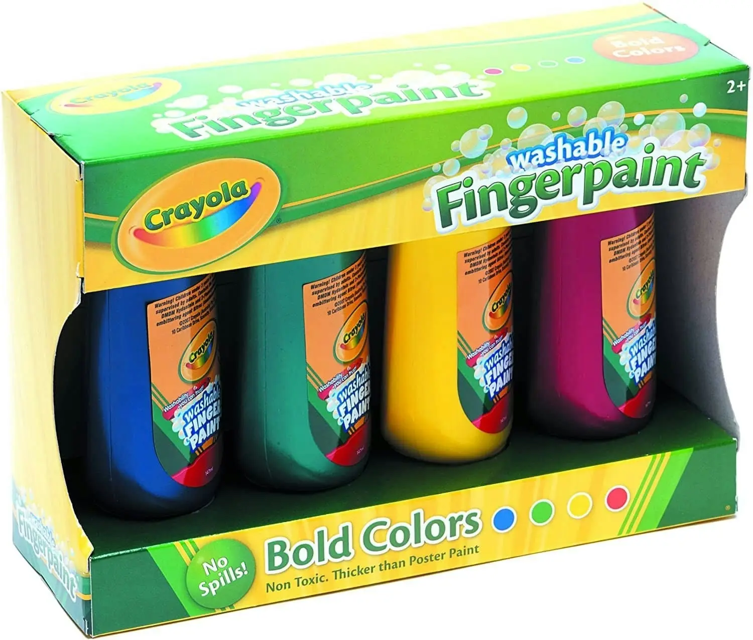 Crayola Washable Kids Finger Paints For Kids