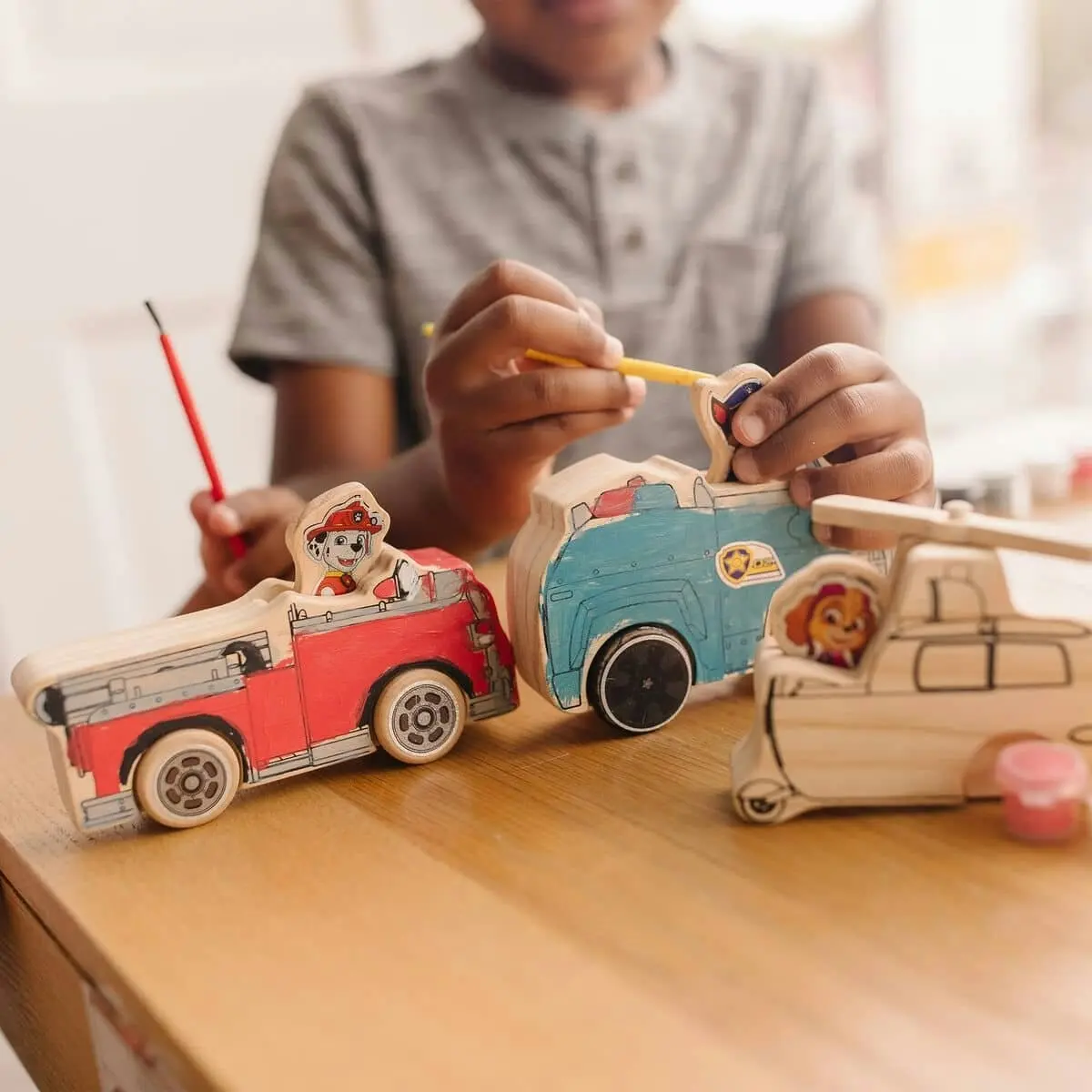 Paw Patrol - Wooden Craft Kit Vehicles - Melissa & Doug