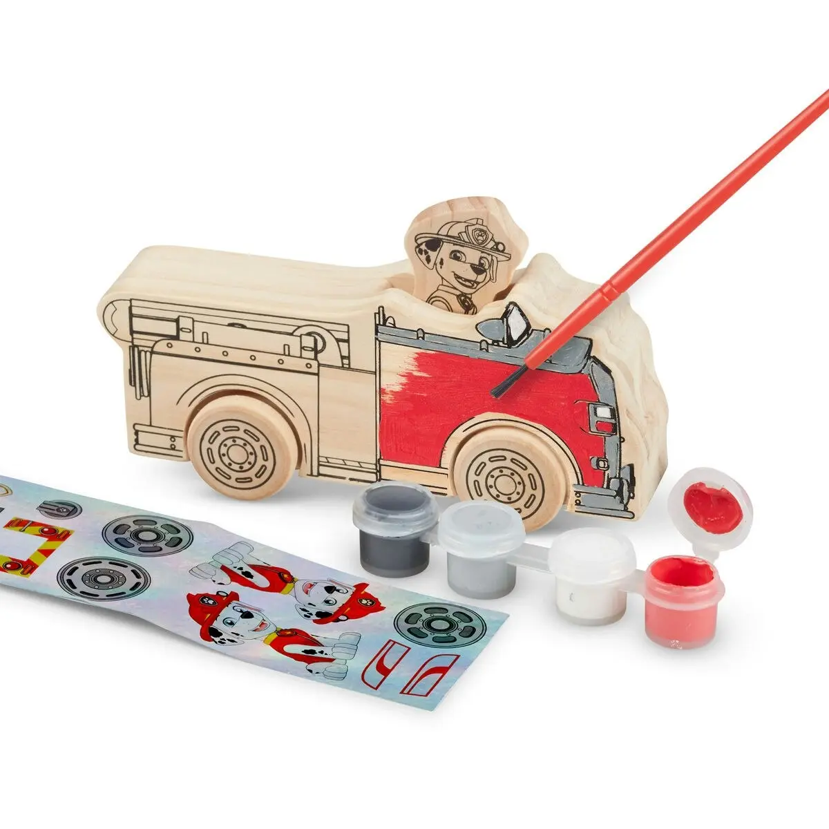 Paw Patrol - Wooden Craft Kit Vehicles - Melissa & Doug