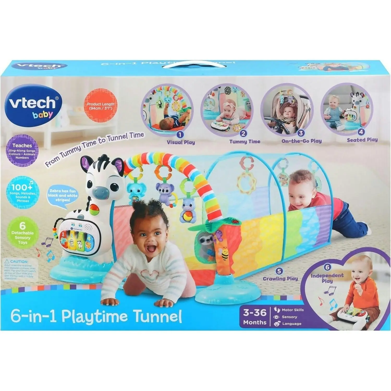 VTech - 6-in-1 Playtime Tunnel