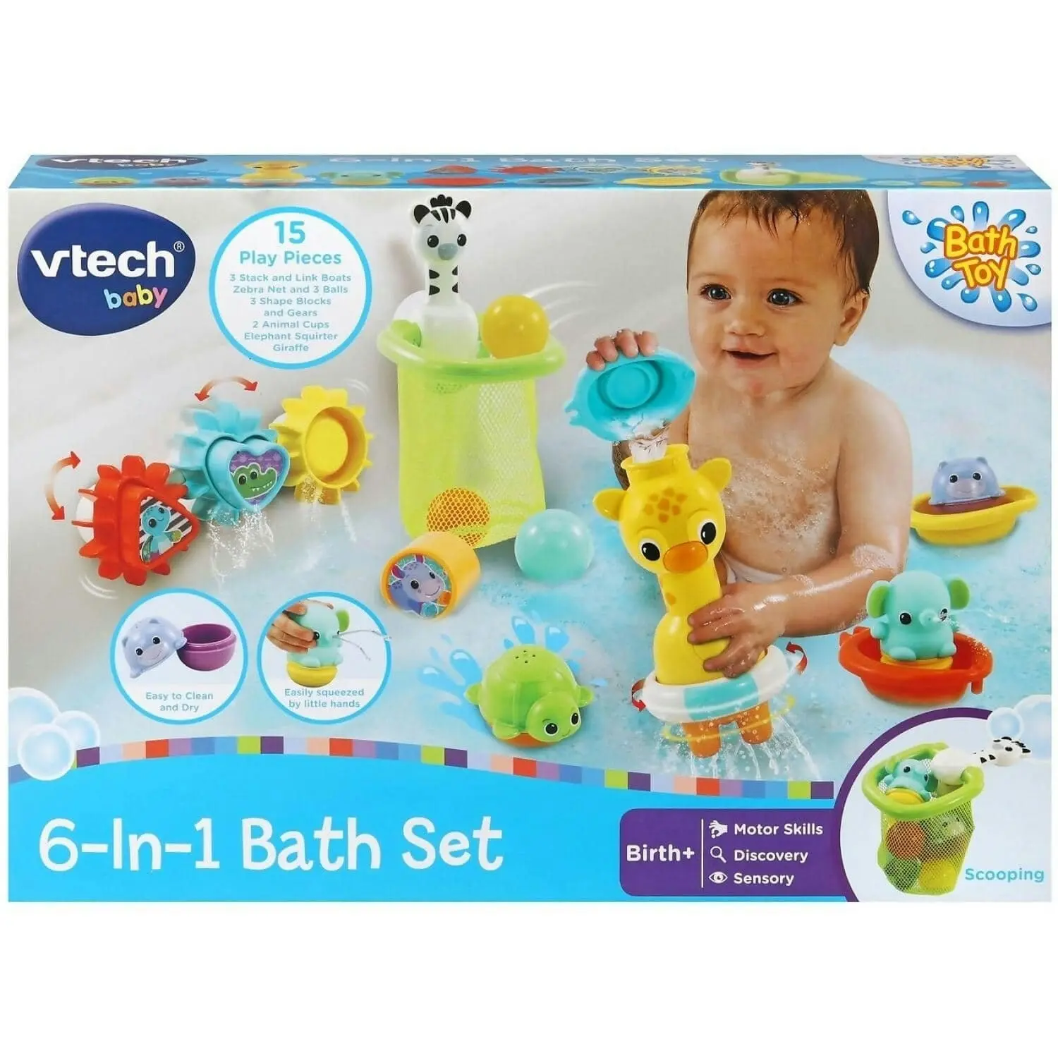 VTech - 6 In 1 Bath Set