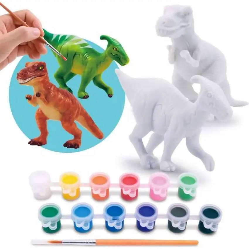 Playgo Toys Ent. Ltd - Paint Your Own Dinosaur World