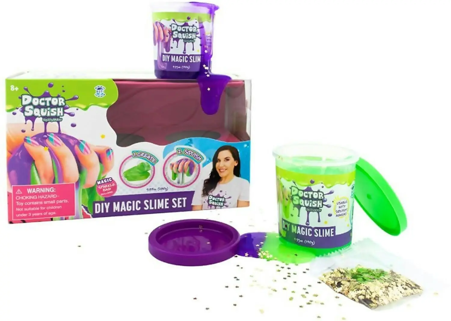 Doctor Squish Diy Magic Slime Set