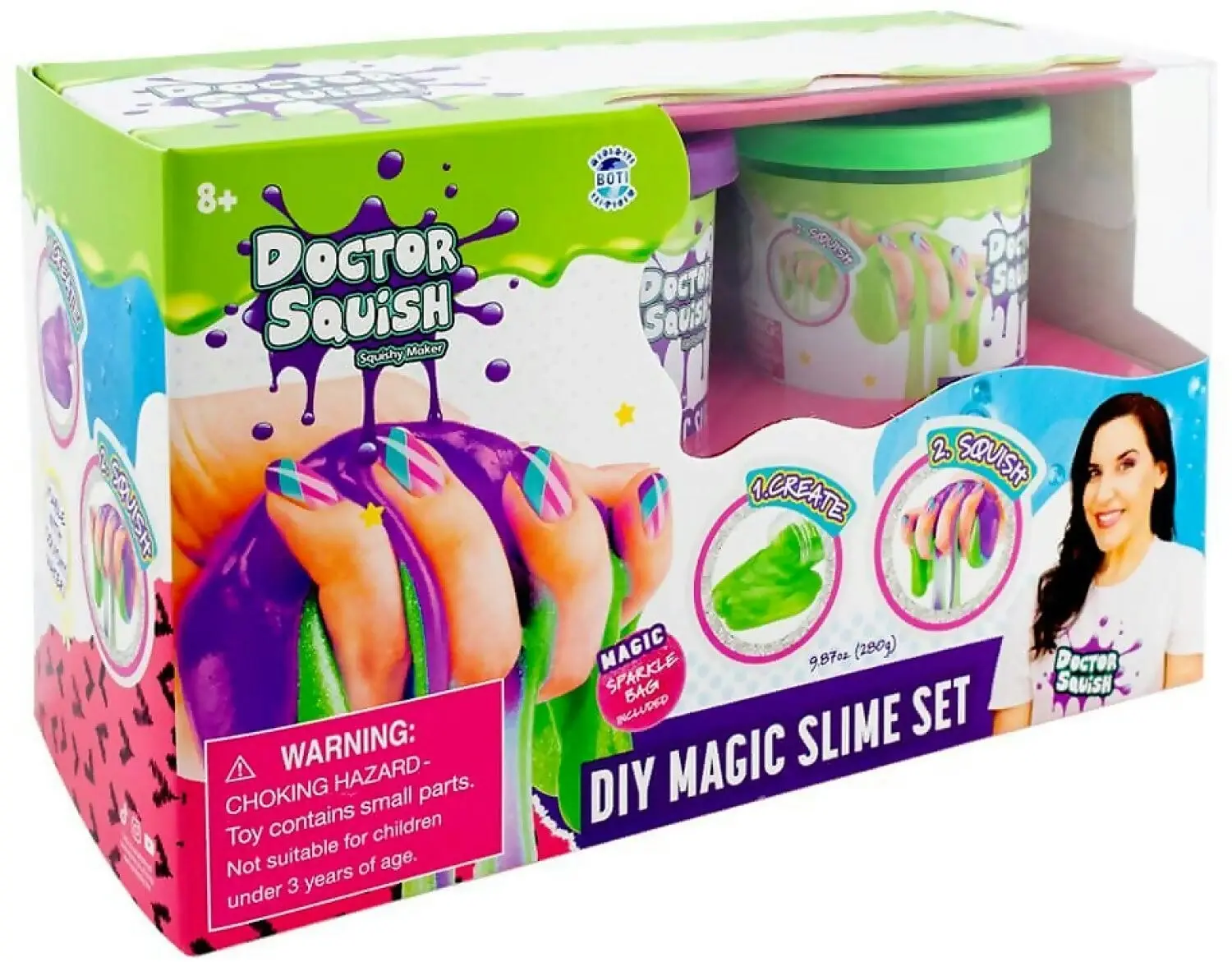 Doctor Squish Diy Magic Slime Set