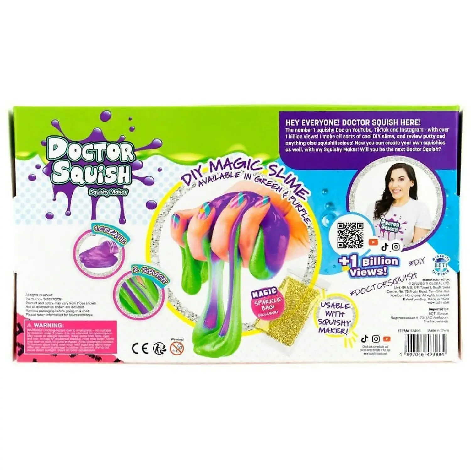 Doctor Squish Diy Magic Slime Set