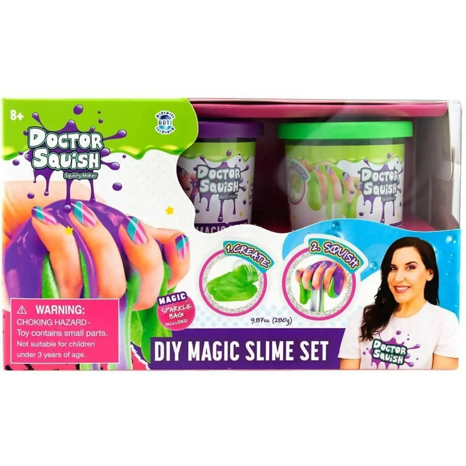 Doctor Squish Diy Magic Slime Set