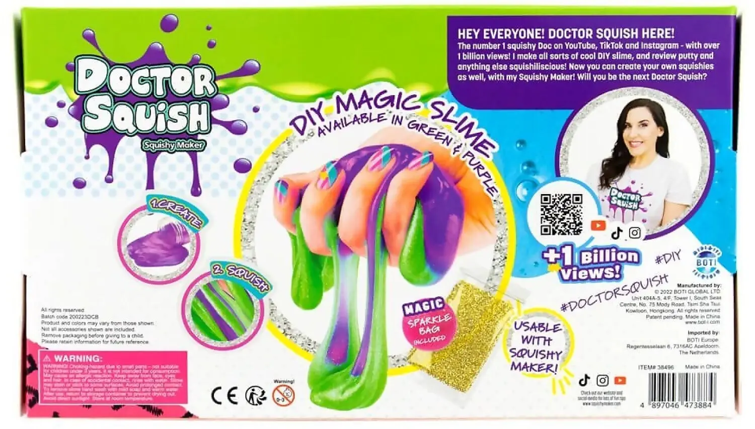 Doctor Squish Diy Magic Slime Set