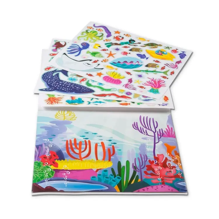 Melissa & Doug - Reusable Sticker Pad - Under The Sea