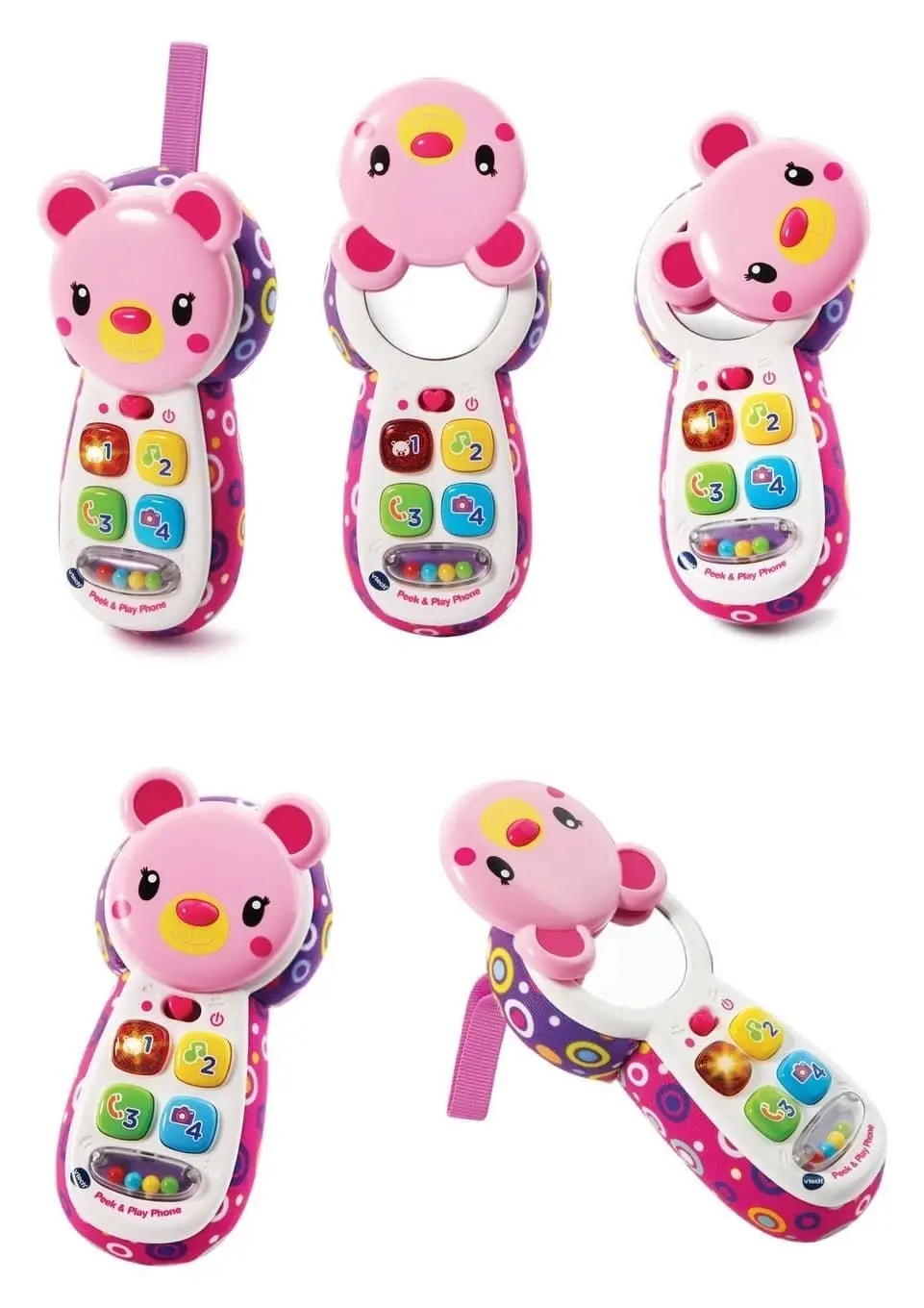 VTech - Peek & Play Phone Pink