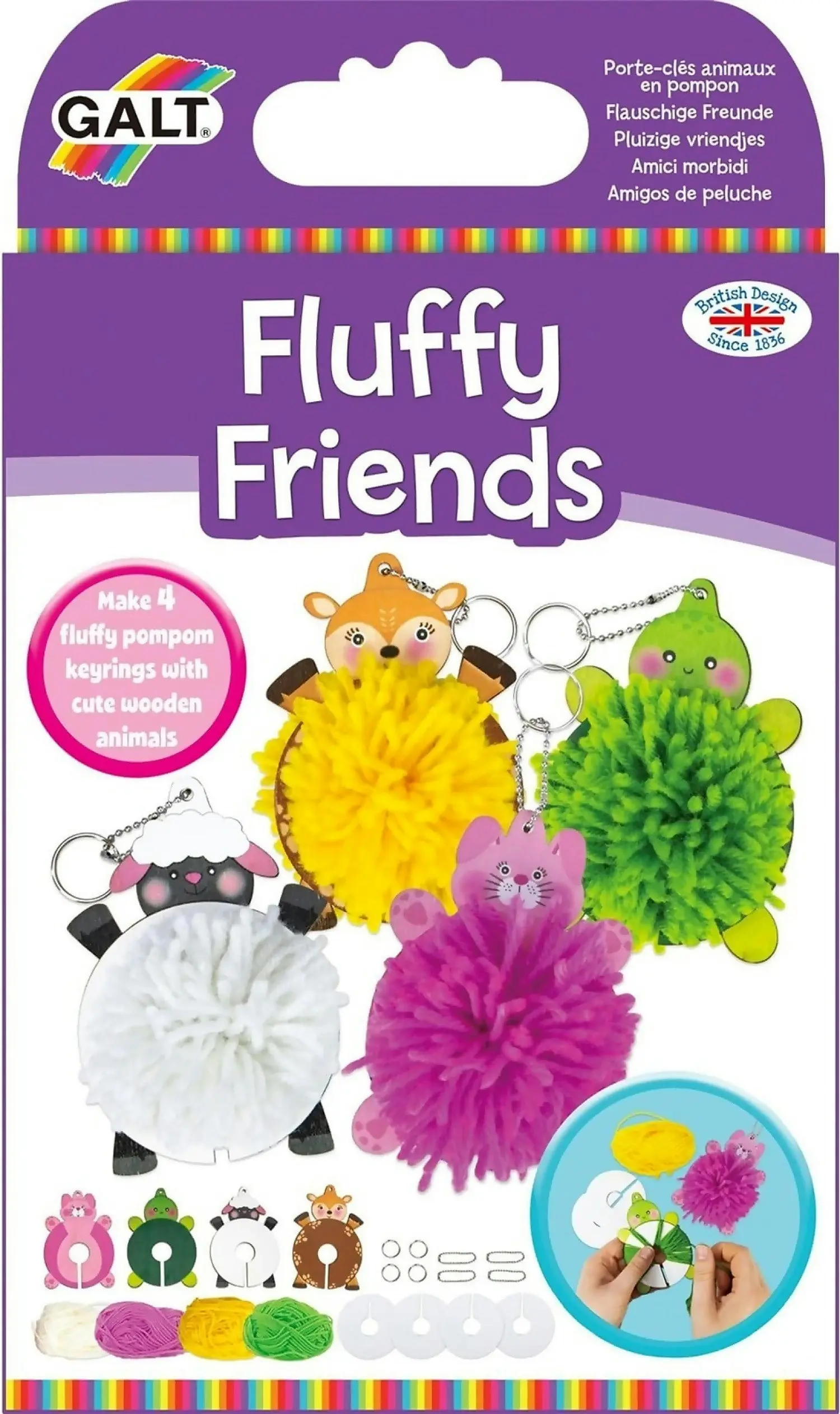 Galt - Fuffy Friends Art Craft Kit