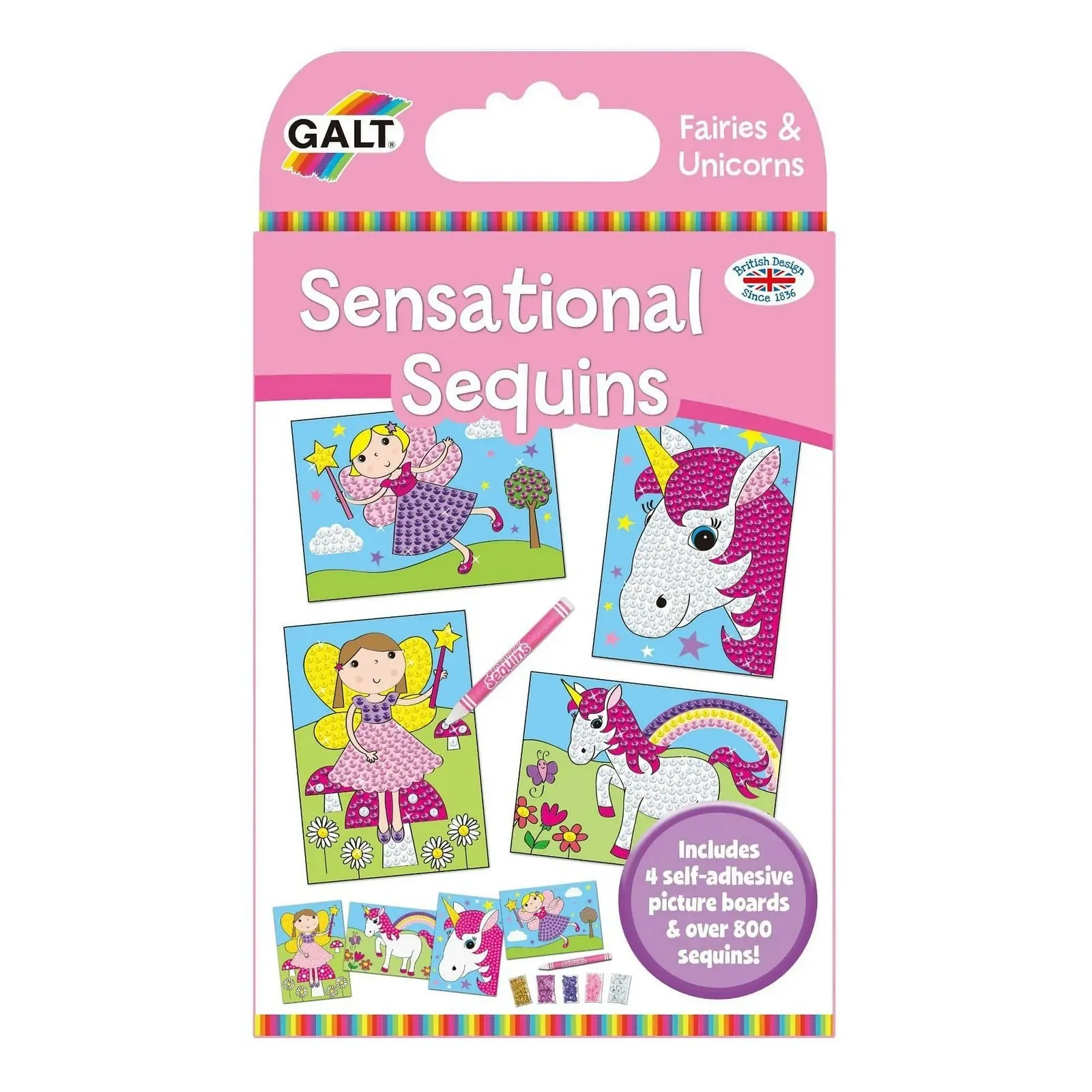 Galt - Fairies & Unicorns Sensational Sequins