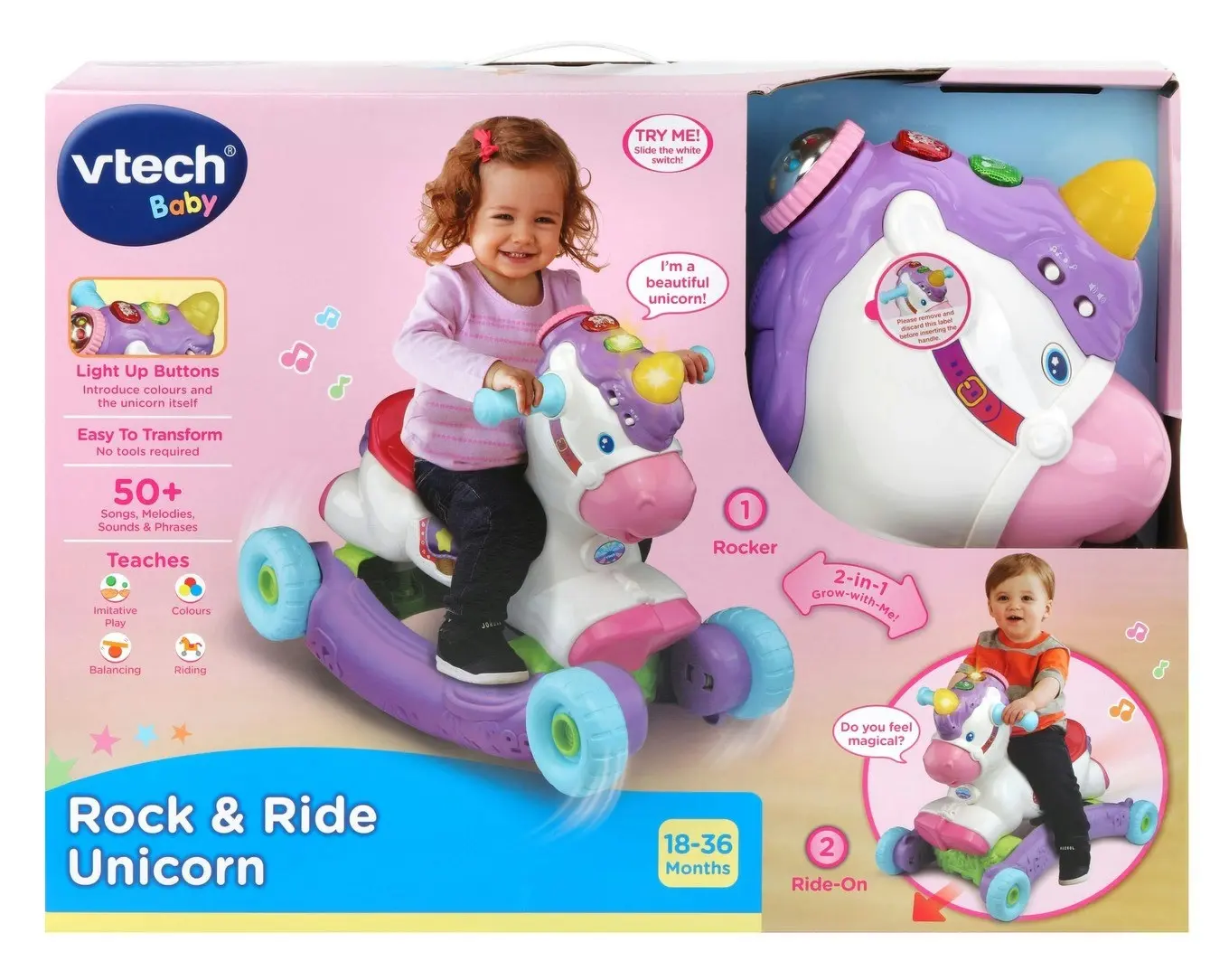 VTech - Rock & Ride Unicorn