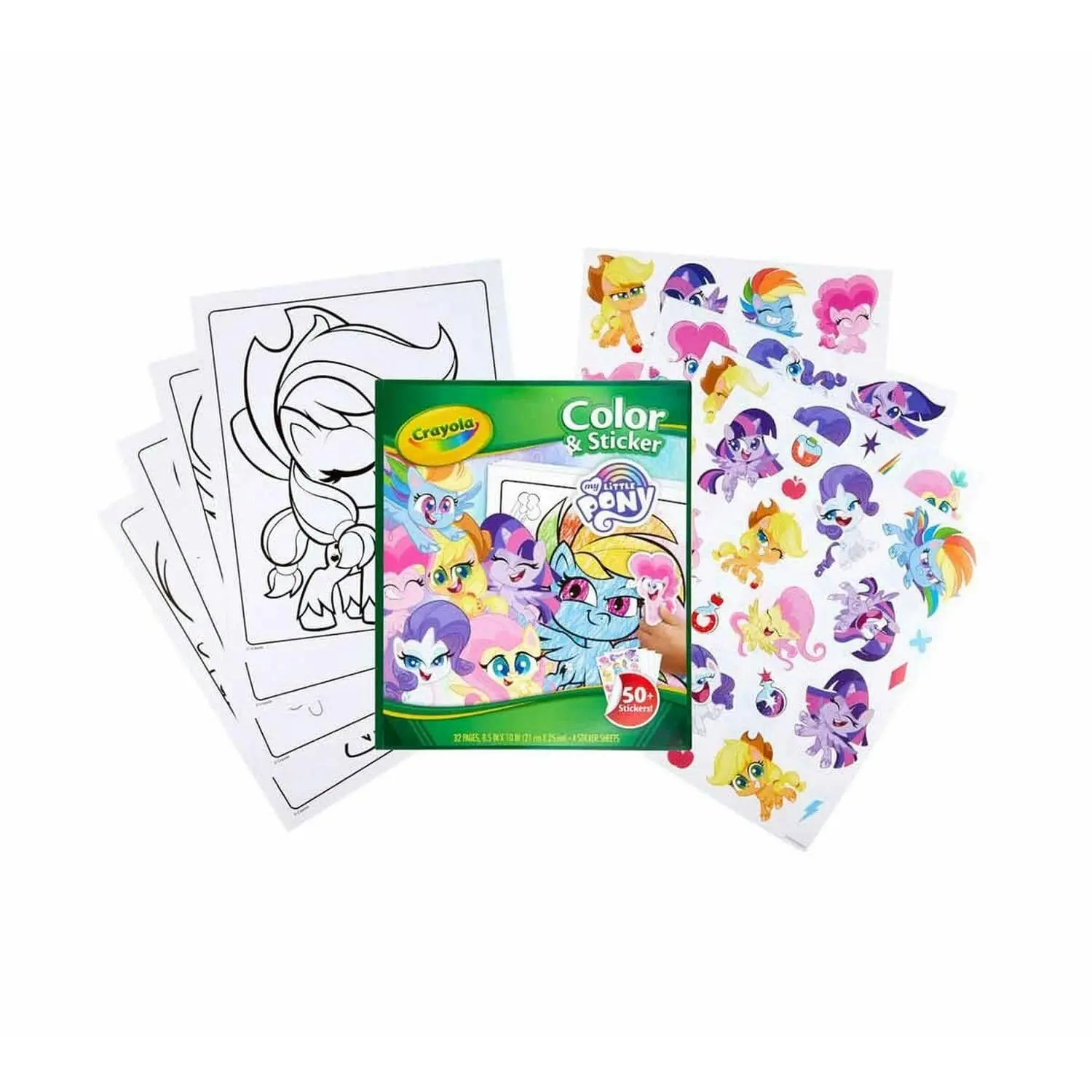 Crayola - My Little Pony Color And Sticker Book