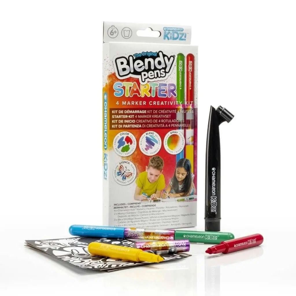 Chameleon Kidz- Starter 4pc Markers Kit