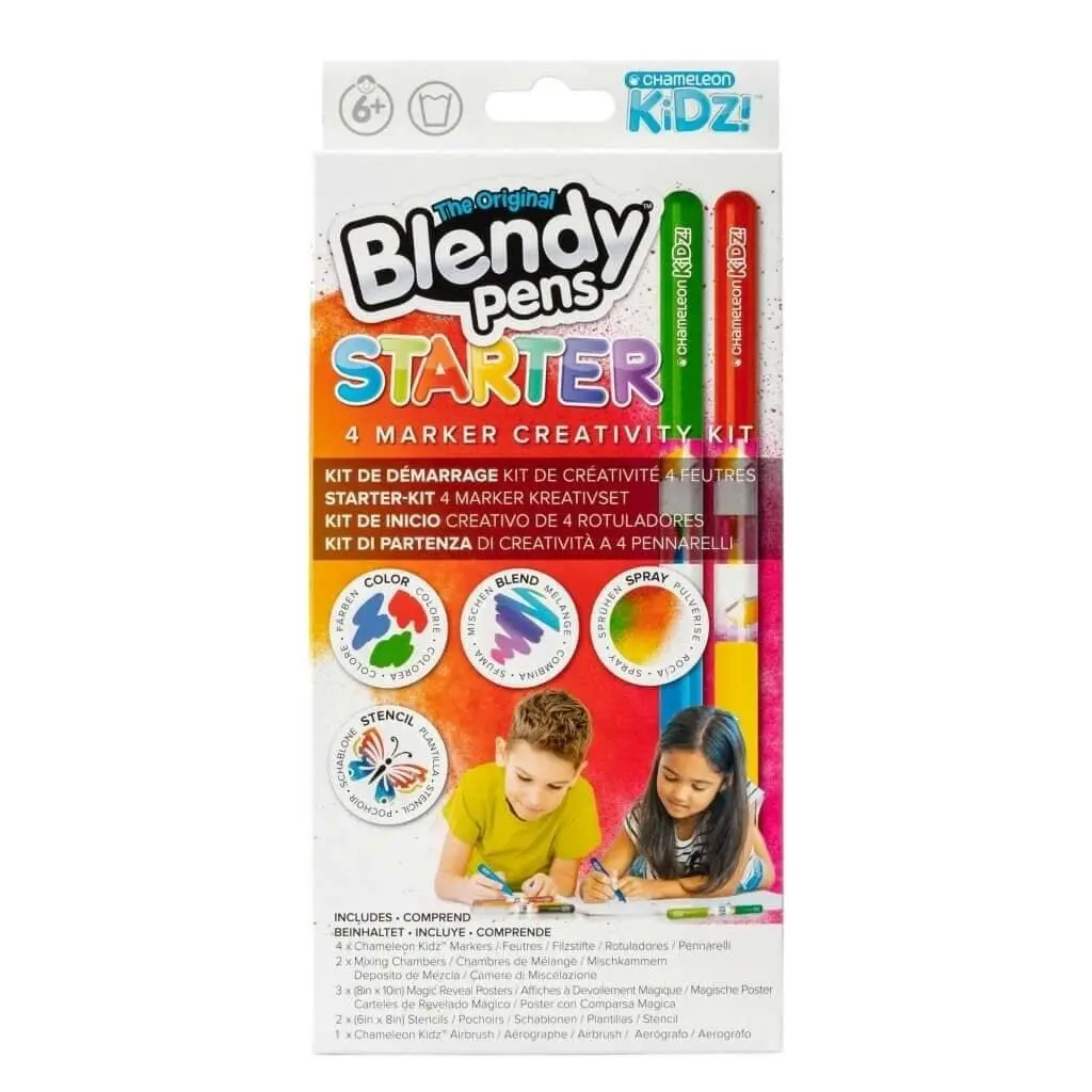 Chameleon Kidz- Starter 4pc Markers Kit