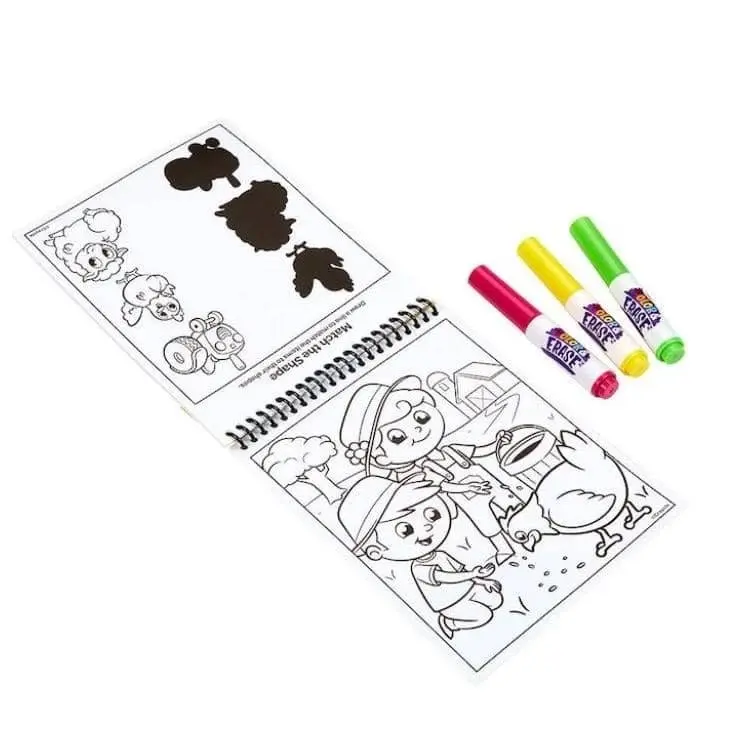 Crayola Color & Erase Reusable Activity Pad On The Farm