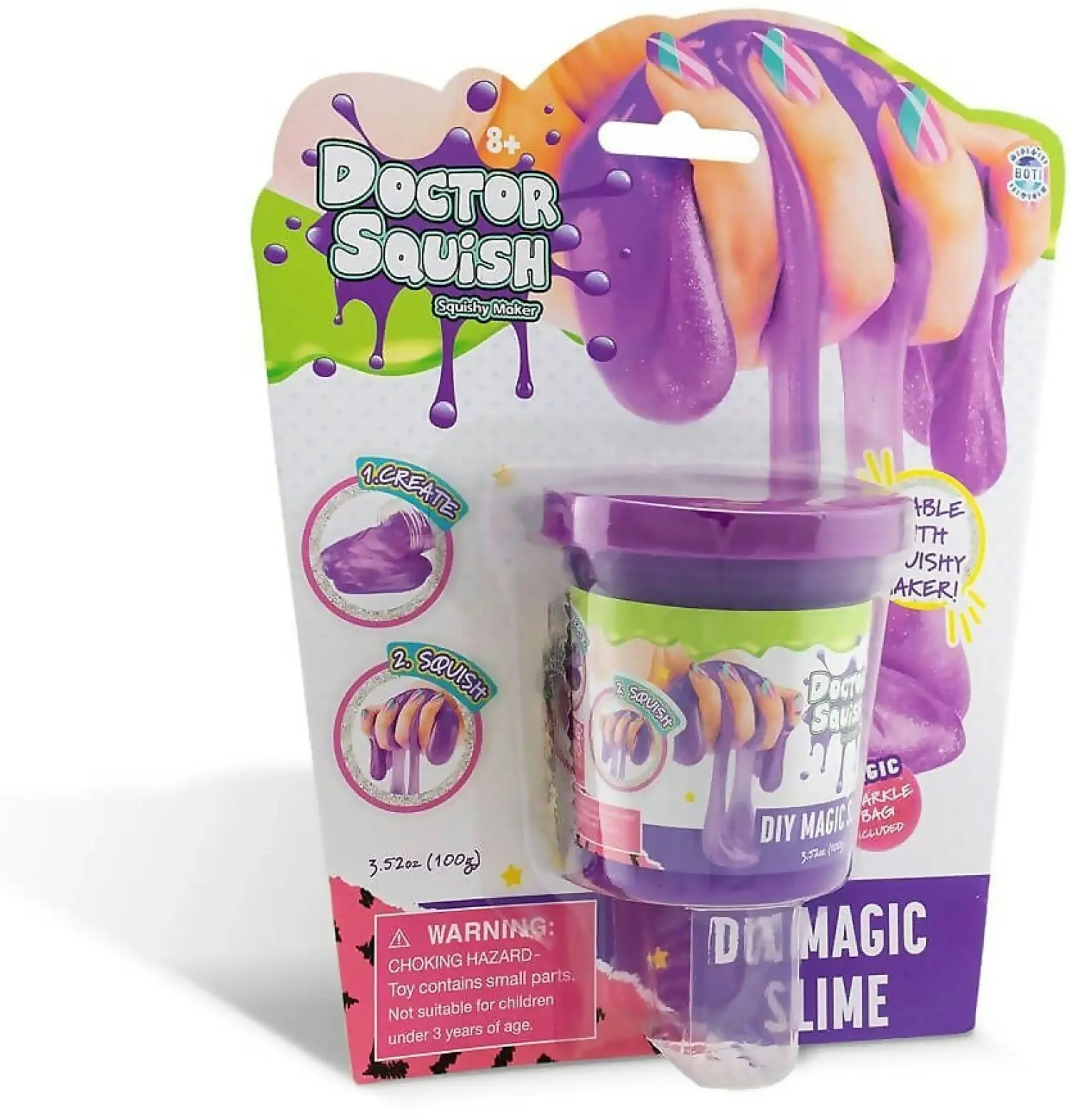 Doctor Squish Diy Magic Slime Purple