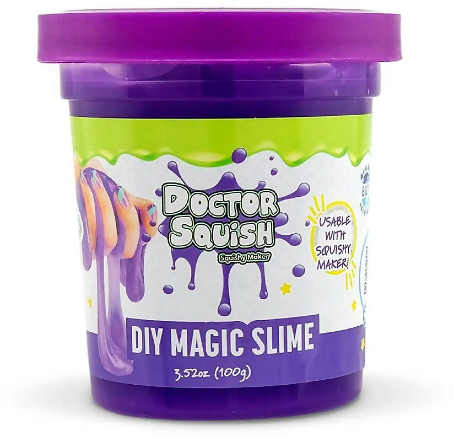 Doctor Squish Diy Magic Slime Purple