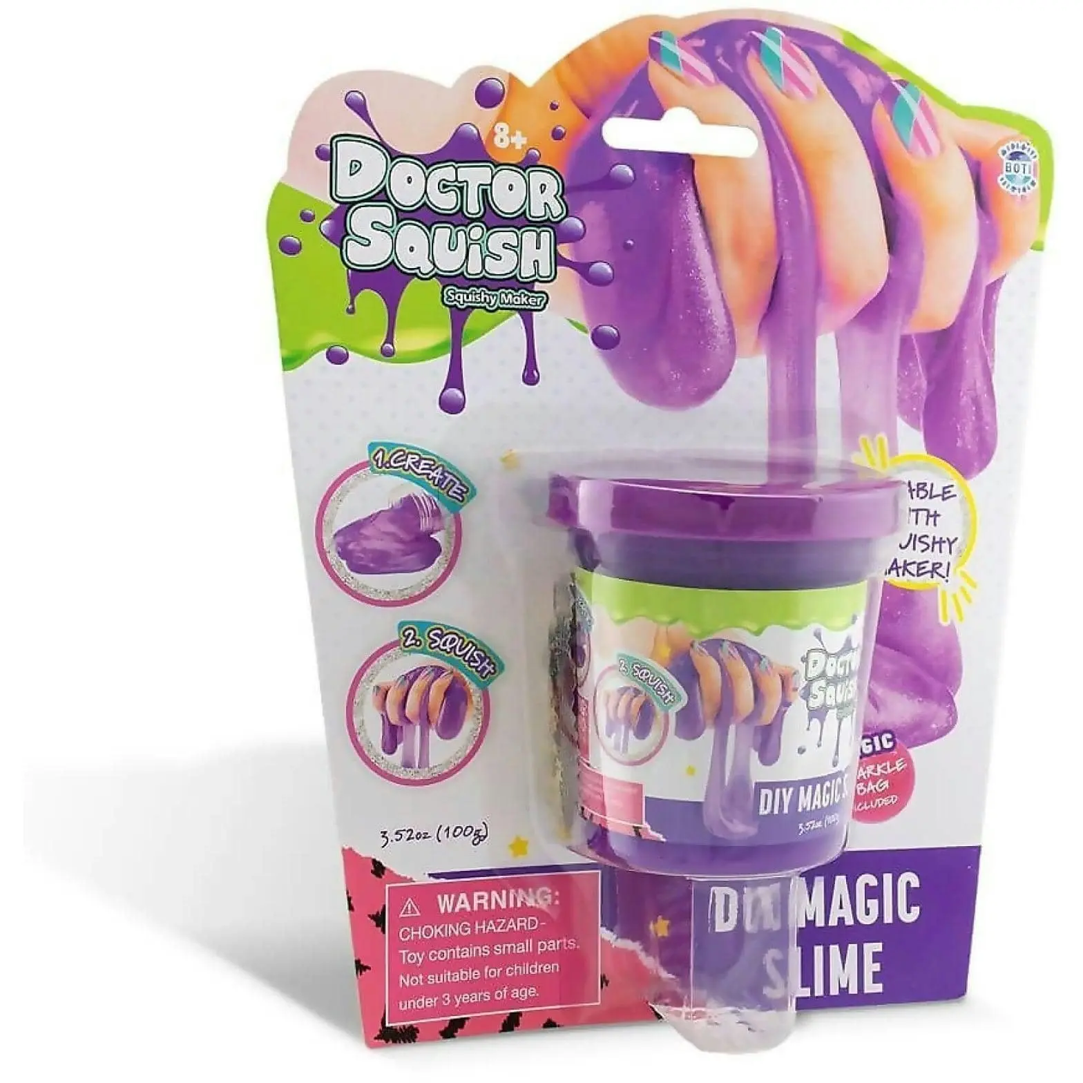 Doctor Squish Diy Magic Slime Purple