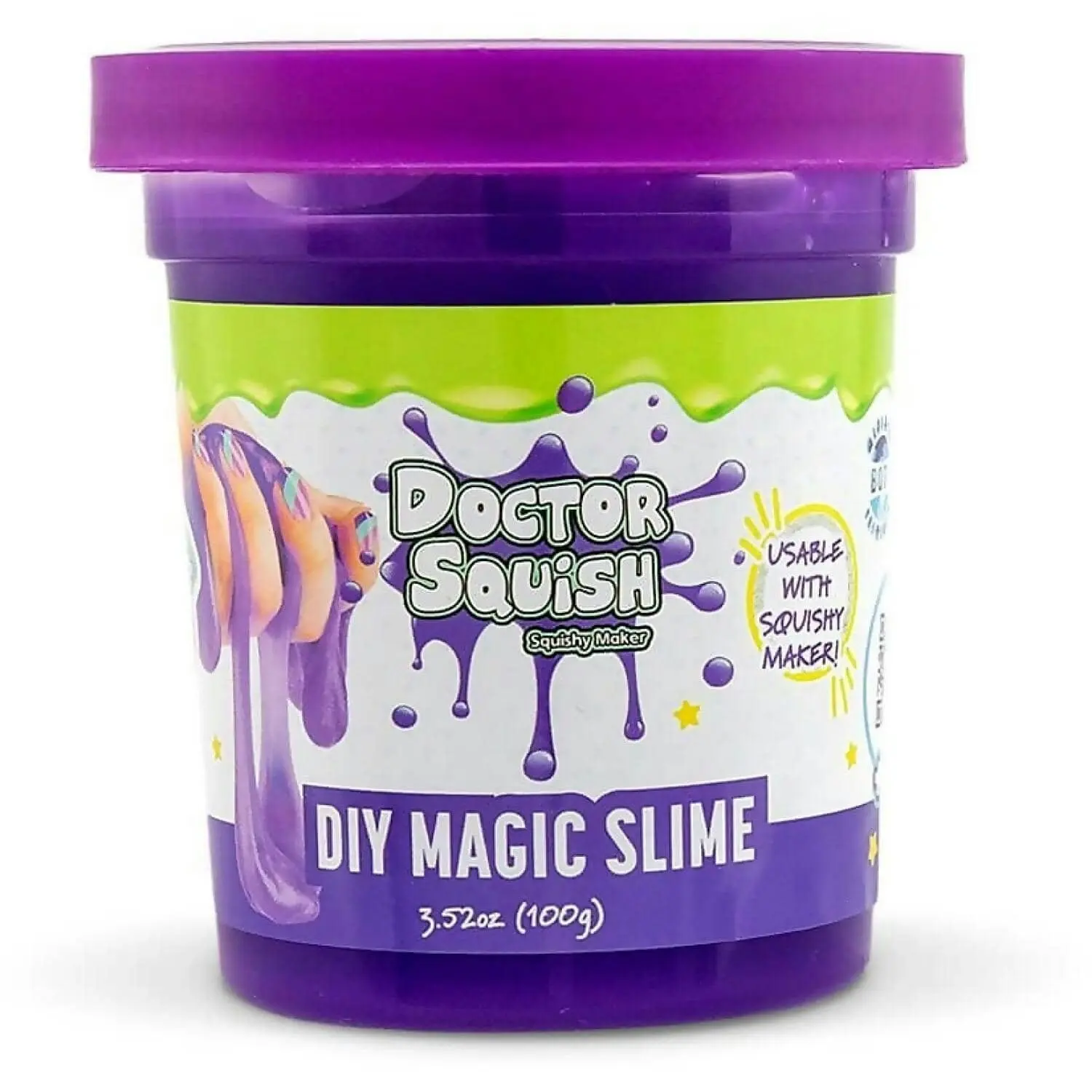 Doctor Squish Diy Magic Slime Purple