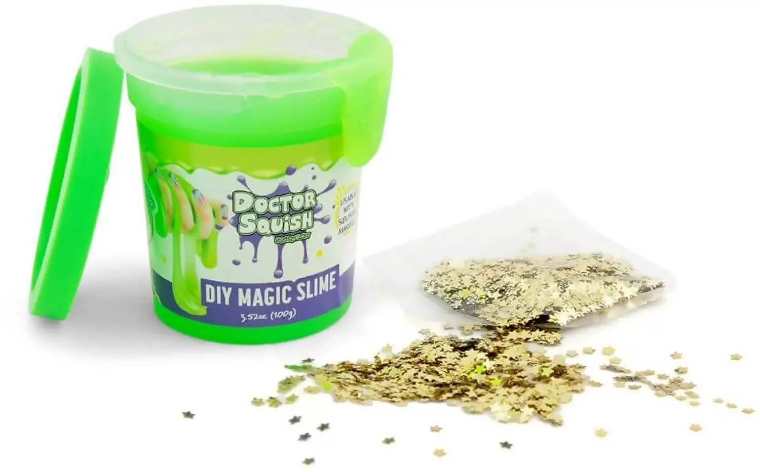 Doctor Squish Diy Magic Slime Green