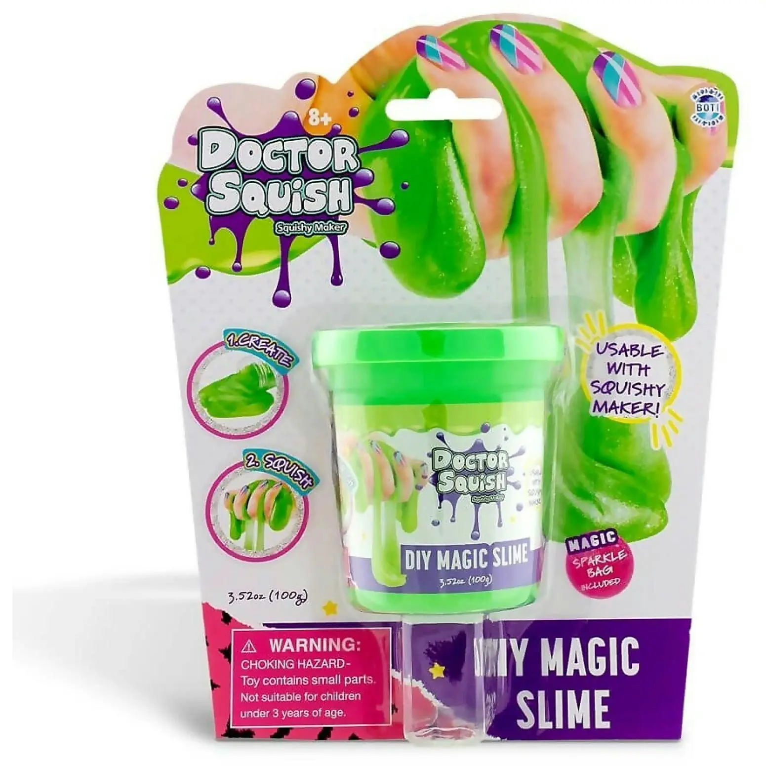 Doctor Squish Diy Magic Slime Green