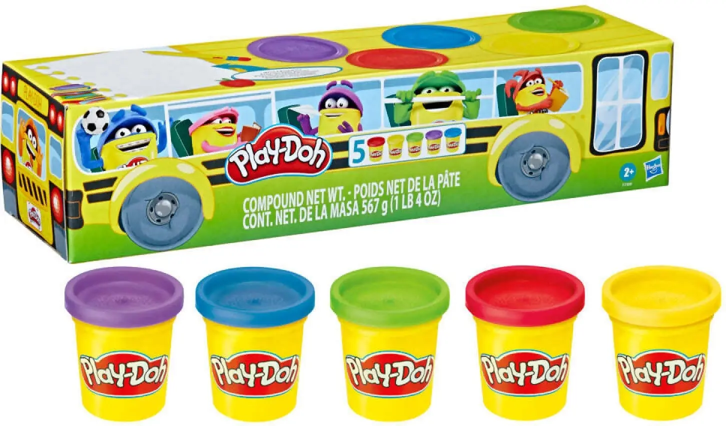 Play-doh - School Bus Back To School 5 Pack