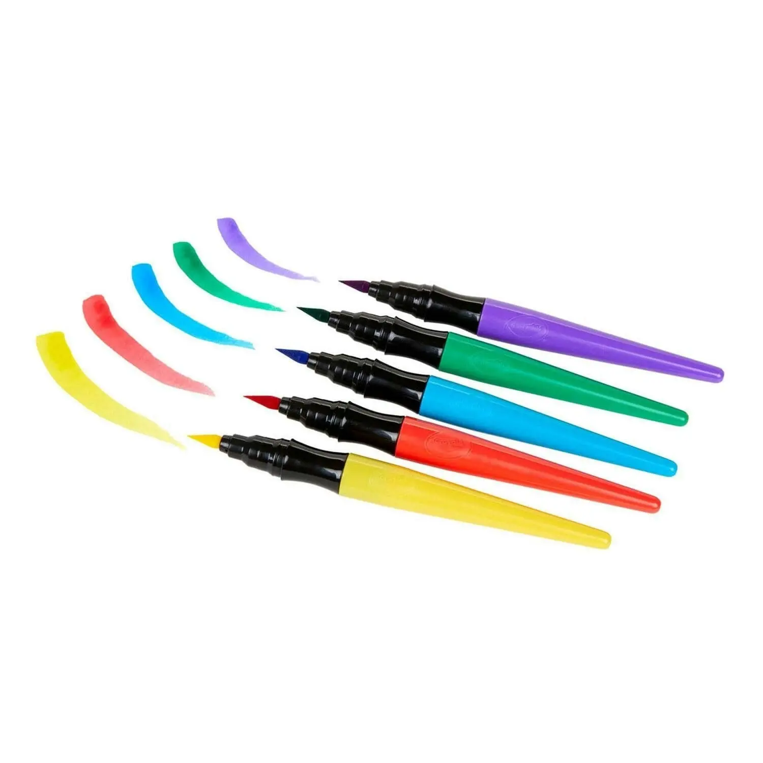 Crayola - Paint Brush Pens Classic 5 Count