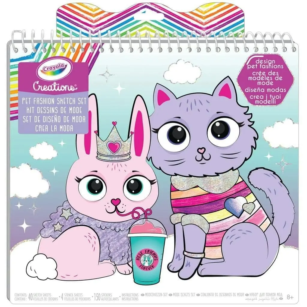 Crayola Creations Pet Fashion Sketch Set