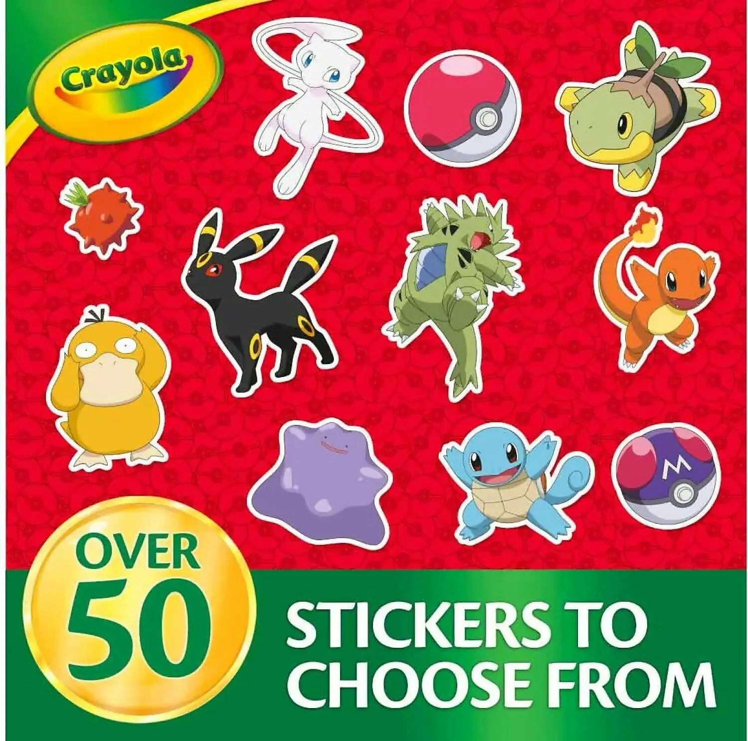 Crayola - Pokemon Colour And Sticker Activity Set With Markers