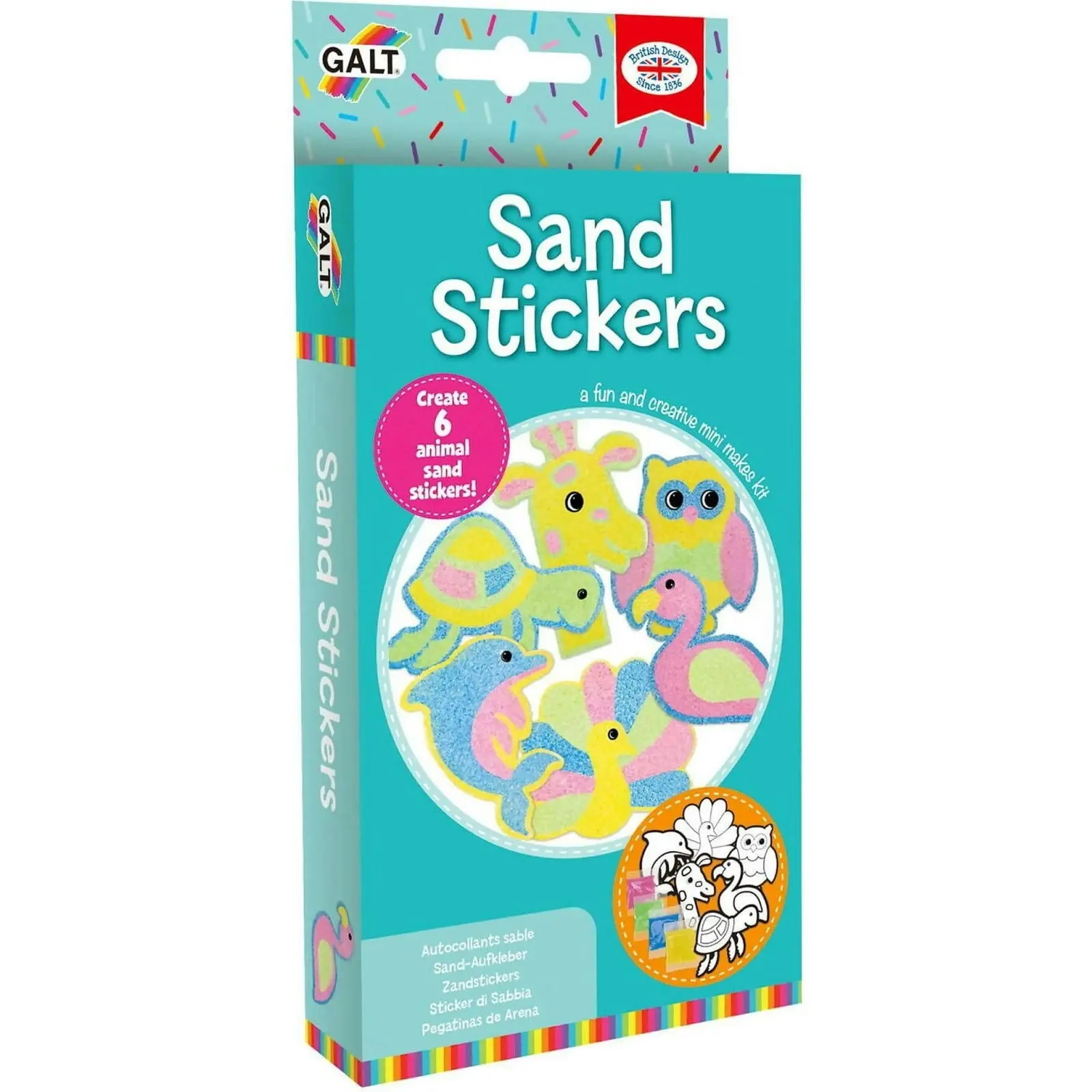 Galt - Mini Makes Sand Stickers