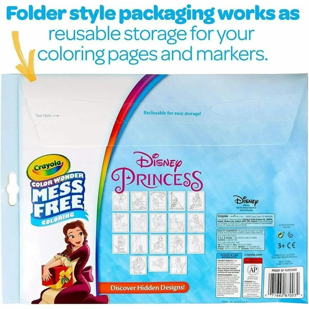 Crayola - Color Wonder Mess Free Disney Princess