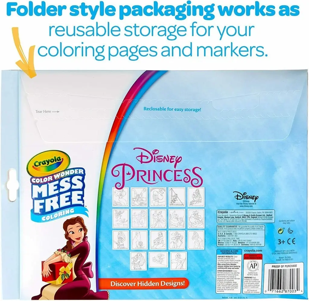 Crayola - Color Wonder Mess Free Disney Princess