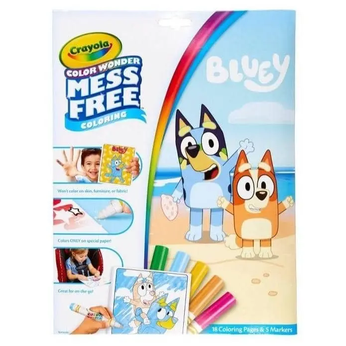 Crayola - Colour Wonder Mess Free Colouring Bluey