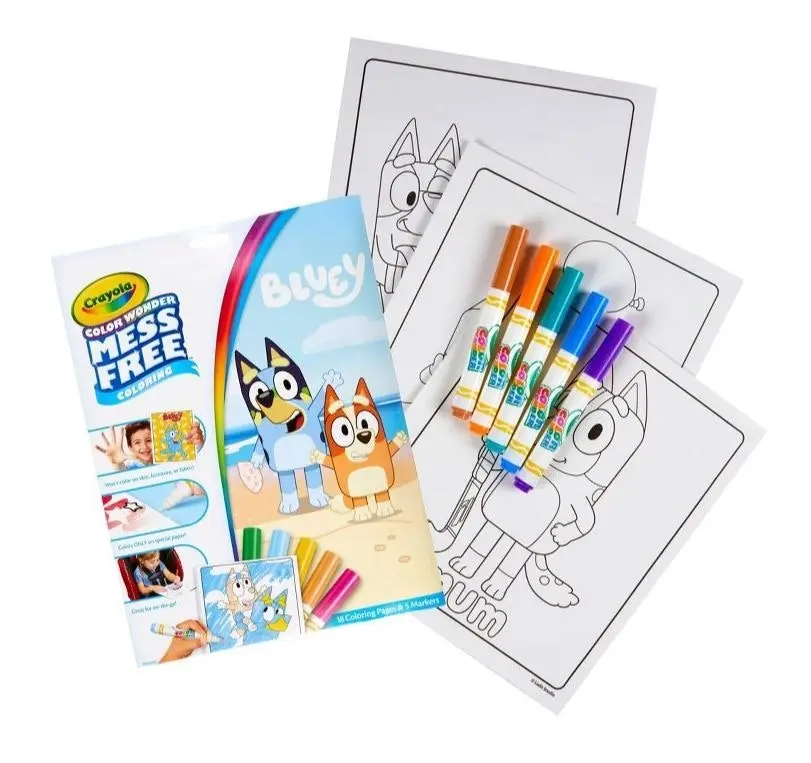 Crayola - Colour Wonder Mess Free Colouring Bluey