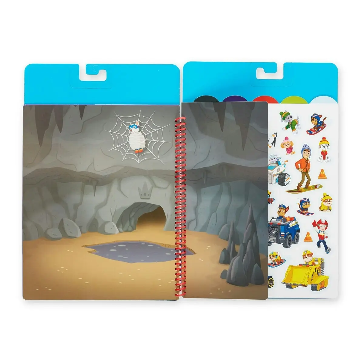 Melissa & Doug - Paw Patrol Restickable Stickers Flip-flap Pad - Classic Missions - Melissa & Doug