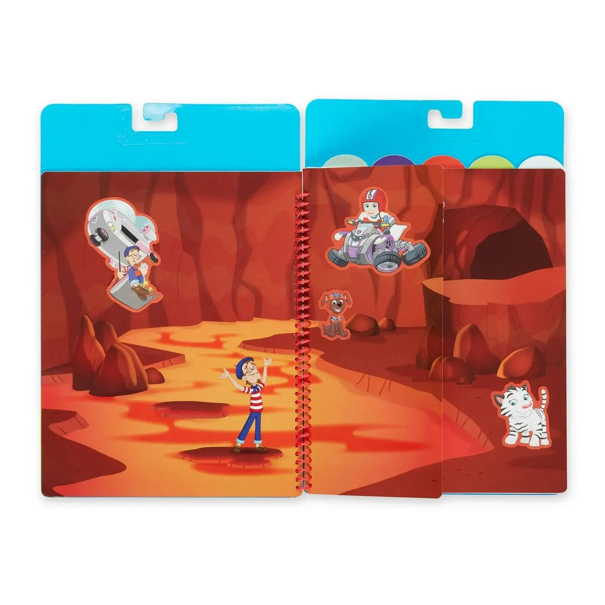 Paw Patrol - Restickable Stickers Flip-flap Pad - Ultimate Rescue - Melissa & Doug