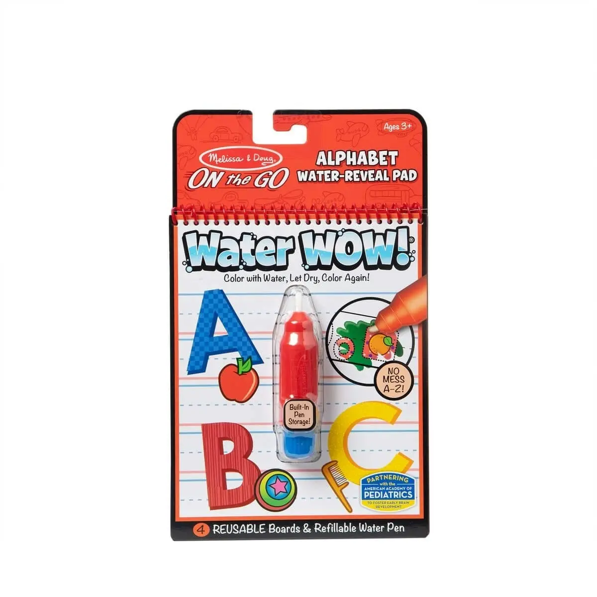 Melissa & Doug - Water Wow! Alphabet - On The Go Travel Activity